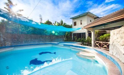 The pool on the hill